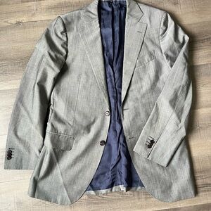 Suitsupply Light Gray Men's Wool Blazer
